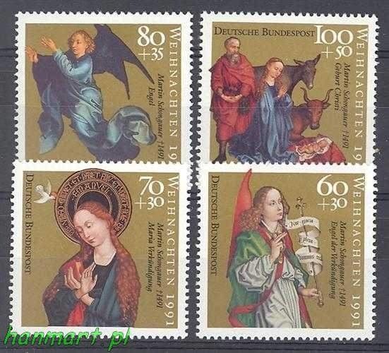 Znaczek Niemcy 1991 Mi 1578-1581 Czyste **