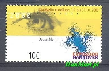 Znaczek Niemcy 2000 Mi 2089 Czyste **