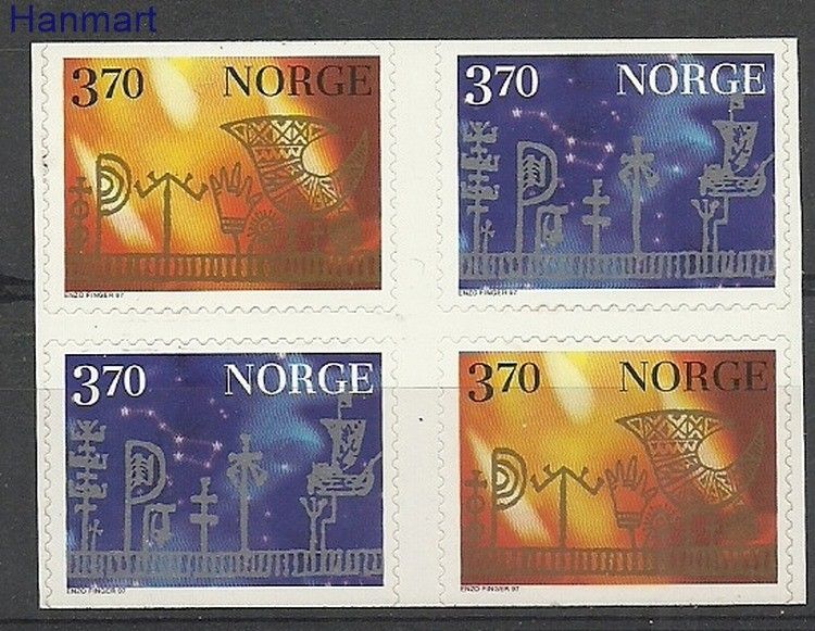 Znaczek Norwegia 1997 Mi 1265-1266xDoDu Czyste **
