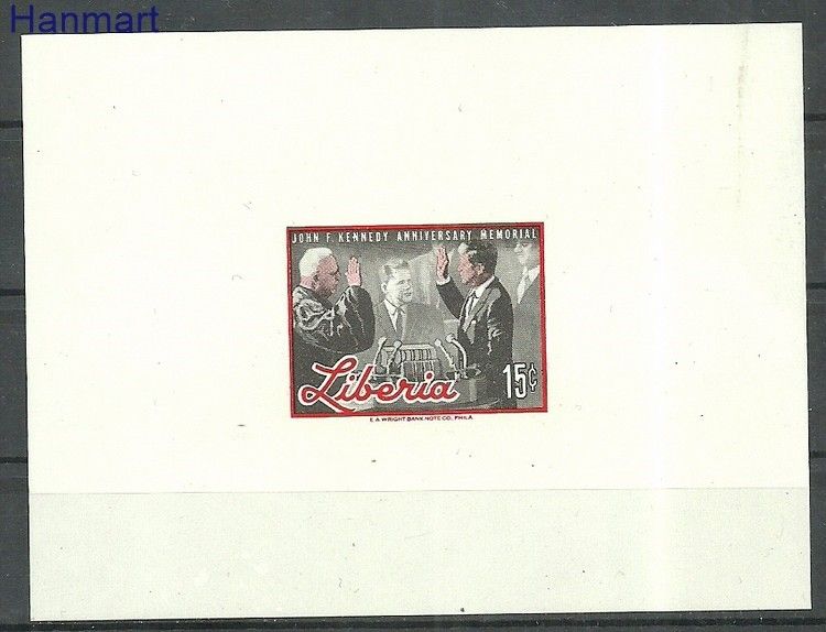 Znaczek Liberia 1966 Mi 662B Czyste **