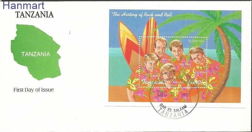 Znaczek Tanzania 1995 Mi bl307 FDC