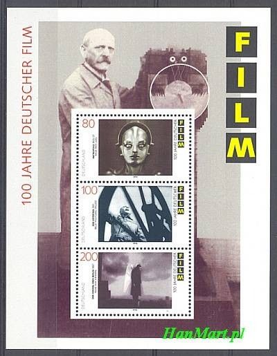 Znaczek Niemcy 1995 Mi bl 33 Czyste **