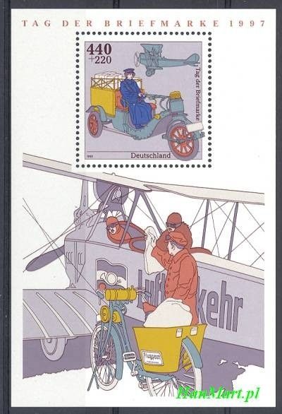 Znaczek Niemcy 1997 Mi bl 41 Czyste **