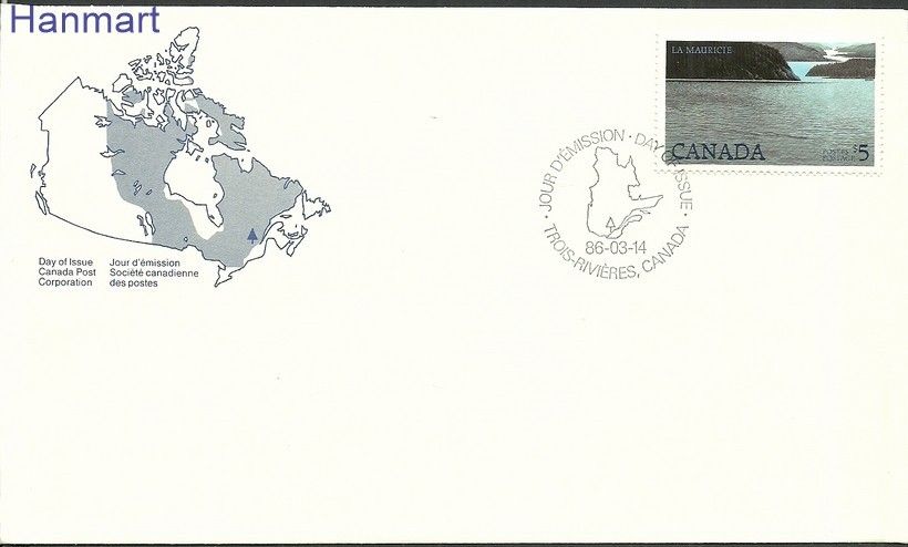 Znaczek Kanada 1986 Mi 991 FDC