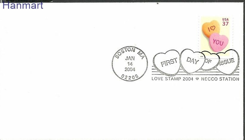 Znaczek USA 2004 Mi 3809BDa FDC