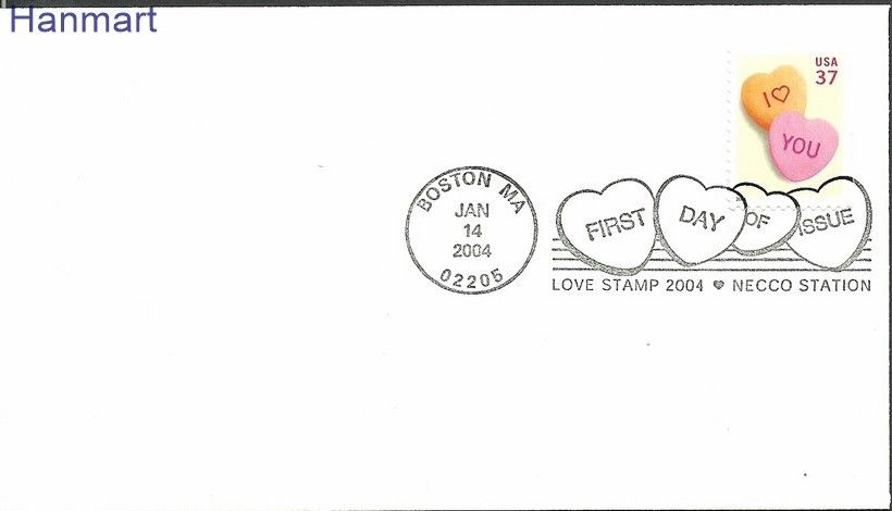 Znaczek USA 2004 Mi 3809BDb FDC