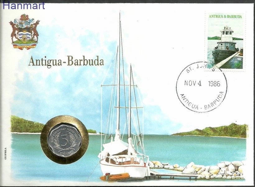 Znaczek Antigua i Barbuda 1986 Mi num939 FDC