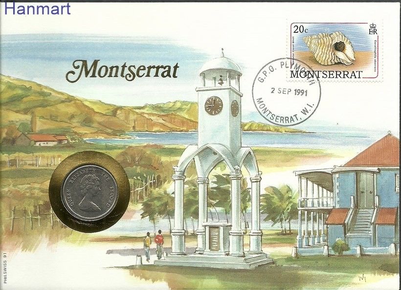 Znaczek Montserrat 1988 Mi num713 FDC