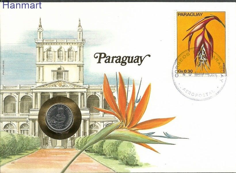 Znaczek Paragwaj 1983 Mi num3666 FDC