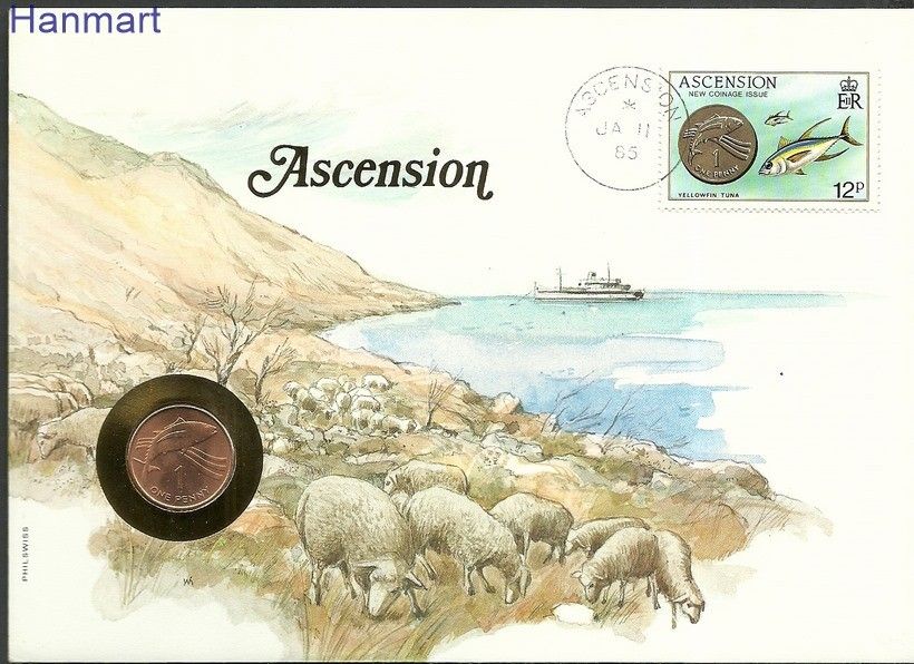 Znaczek Wyspa Wniebowstąpienia 1984 Mi num364 FDC