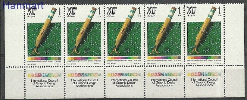 Znaczek Izrael 1989 Mi marfun1130 Czyste **
