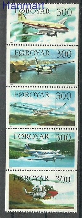 Znaczek Wyspy Owcze 1985 Mi h-blatt3 Czyste **
