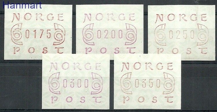 Znaczek Norwegia 1980 Mi aut 2 Czyste **