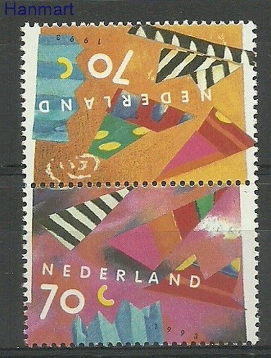 Znaczek Holandia 1993 Mi 1462-1463 Czyste **