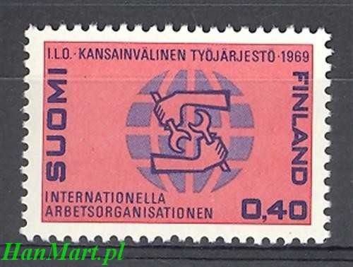 Znaczek Finlandia 1969 Mi 660 Czyste **