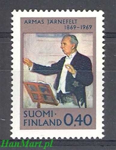 Znaczek Finlandia 1969 Mi 661 Czyste **