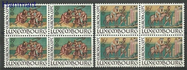Znaczek Luksemburg 1983 Mi 1074-1075 Czyste **