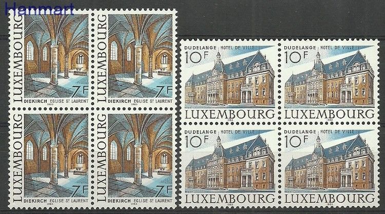 Znaczek Luksemburg 1983 Mi 1081-1080 Czyste **