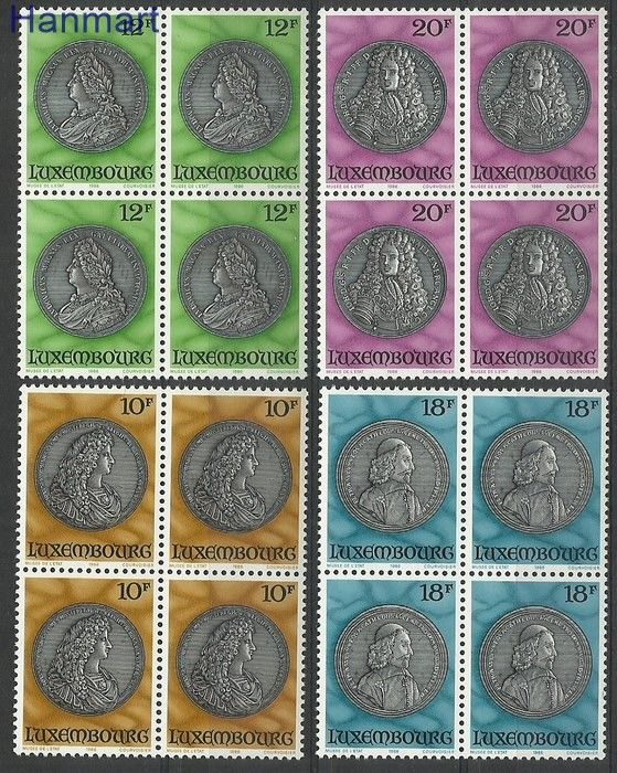 Znaczek Luksemburg 1986 Mi 1143-1146 Czyste **