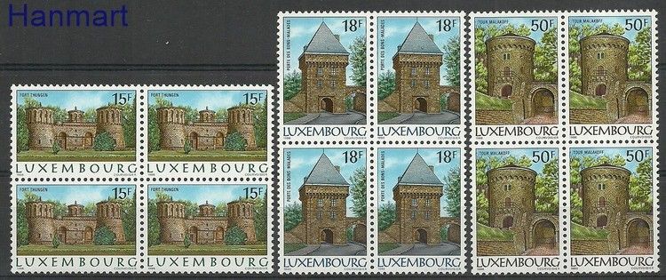 Znaczek Luksemburg 1986 Mi 1153-1155x Czyste **