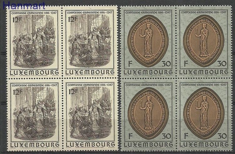 Znaczek Luksemburg 1986 Mi 1158-1159 Czyste **