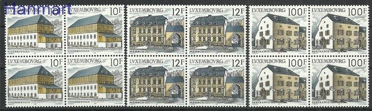 Znaczek Luksemburg 1987 Mi 1180-1182 Czyste **