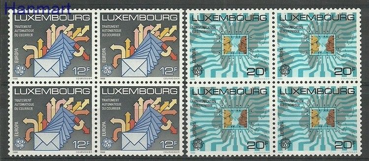 Znaczek Luksemburg 1988 Mi 1199-1200 Czyste **