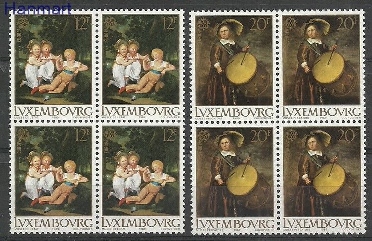 Znaczek Luksemburg 1989 Mi 1219-1220 Czyste **