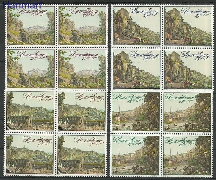 Znaczek Luksemburg 1990 Mi 1236-1239 Czyste **