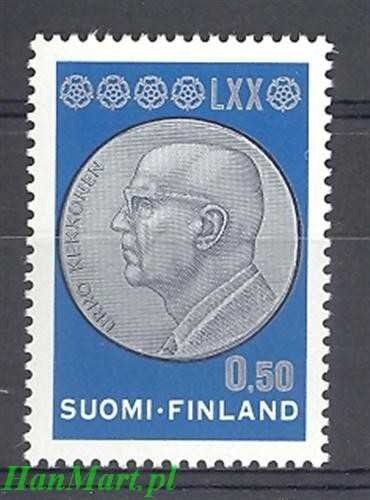 Znaczek Finlandia 1970 Mi 680 Czyste **