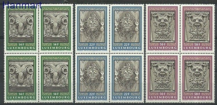Znaczek Luksemburg 1992 Mi 1299-1301 Czyste **