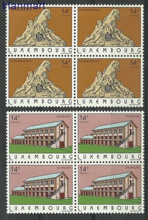 Znaczek Luksemburg 1993 Mi 1316-1317 Czyste **
