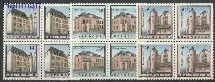 Znaczek Luksemburg 1993 Mi 1320-1322 Czyste **
