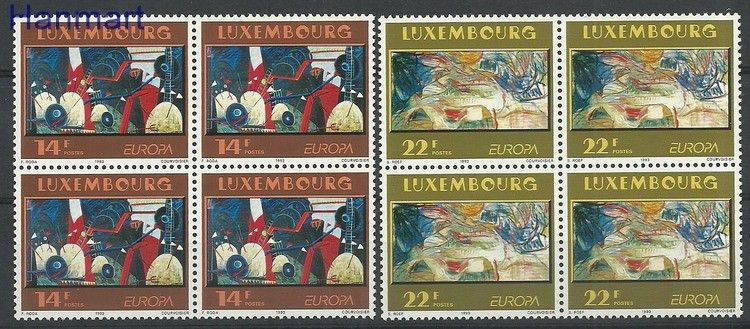 Luksemburg 1993 Mi 1318-1319 Czyste **