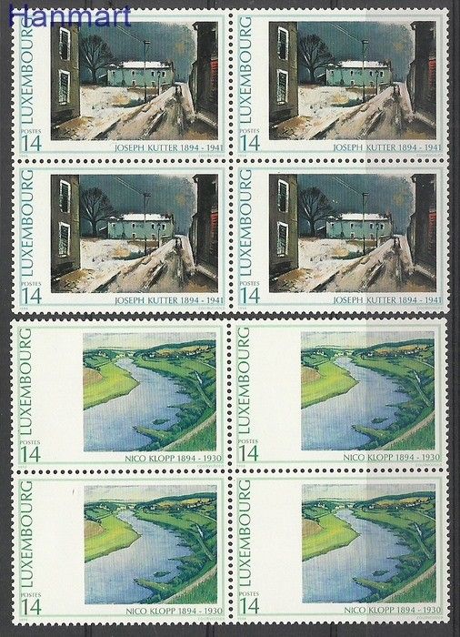 Znaczek Luksemburg 1994 Mi 1338-1339 Czyste **