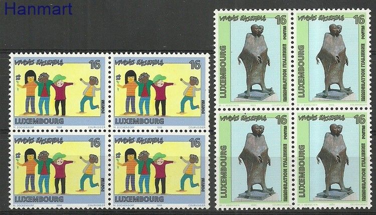 Znaczek Luksemburg 1996 Mi 1398-1399 Czyste **