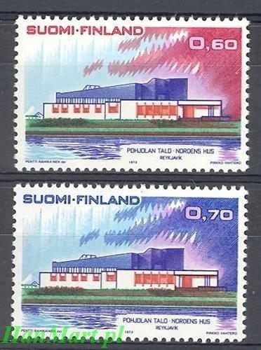 Znaczek Finlandia 1973 Mi 724-725 Czyste **