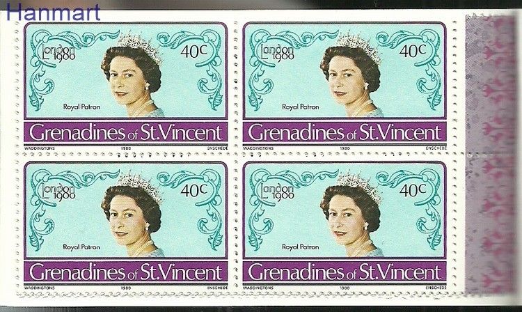 Znaczek Grenadines of St Vincent 1980 Mi mh186-188 Czyste **