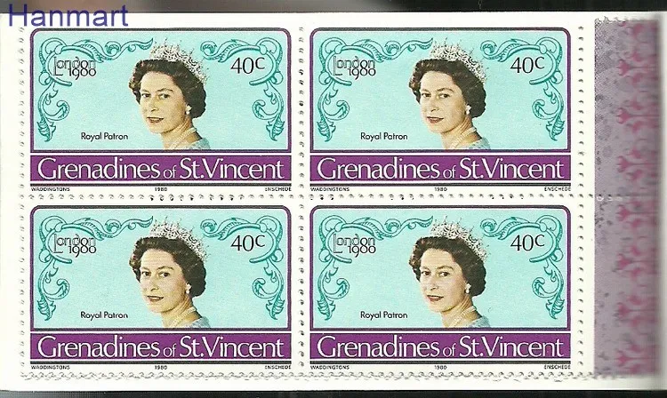 Znaczek Grenadines of St Vincent 1980 Mi mh186-188 Czyste **