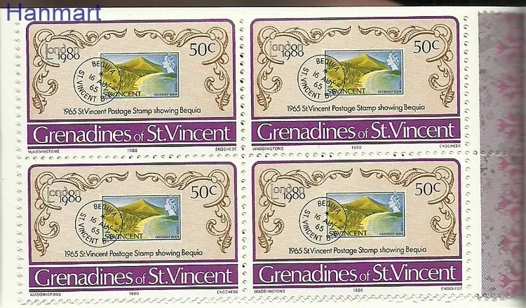 Znaczek Grenadines of St Vincent 1980 Mi mh186-188 Czyste **