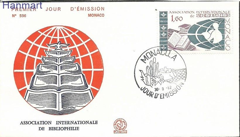 Znaczek Monako 1982 Mi 1548 FDC