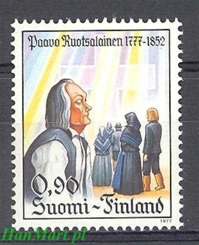 Znaczek Finlandia 1977 Mi 812 Czyste **