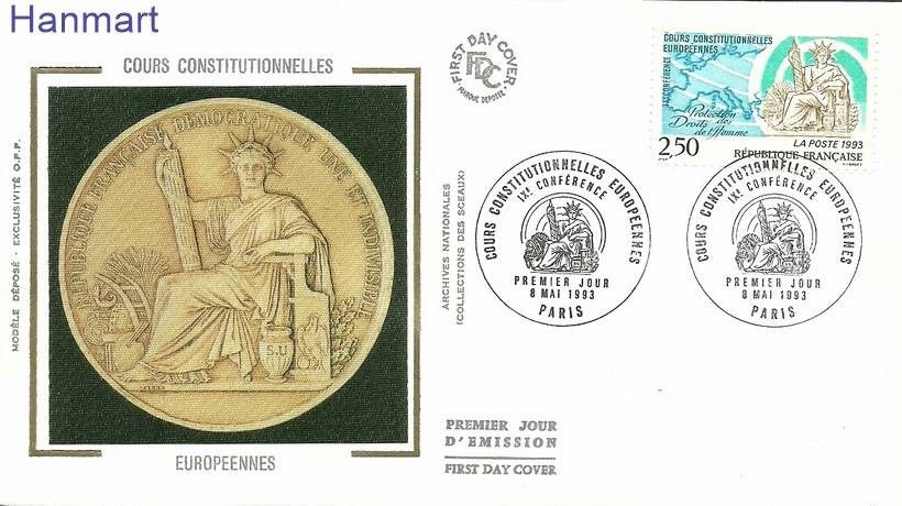Znaczek Francja 1993 Mi S2954 FDC