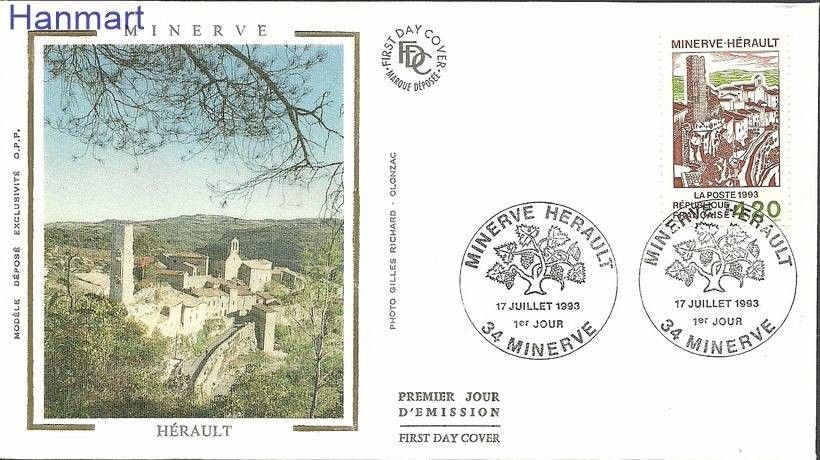 Znaczek Francja 1993 Mi S2963 FDC