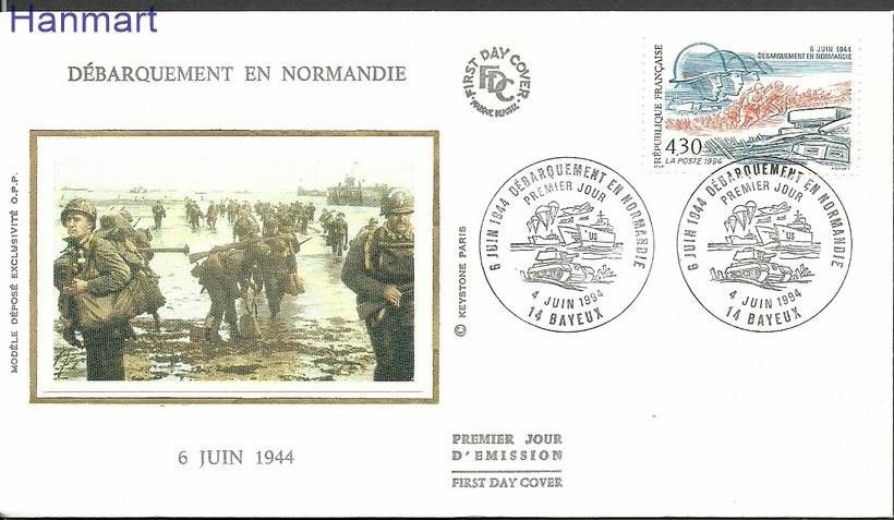 Znaczek Francja 1994 Mi S3030 FDC