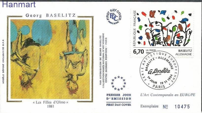 Znaczek Francja 1994 Mi S3059 FDC