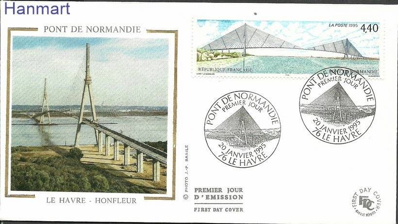 Znaczek Francja 1995 Mi S3067 FDC