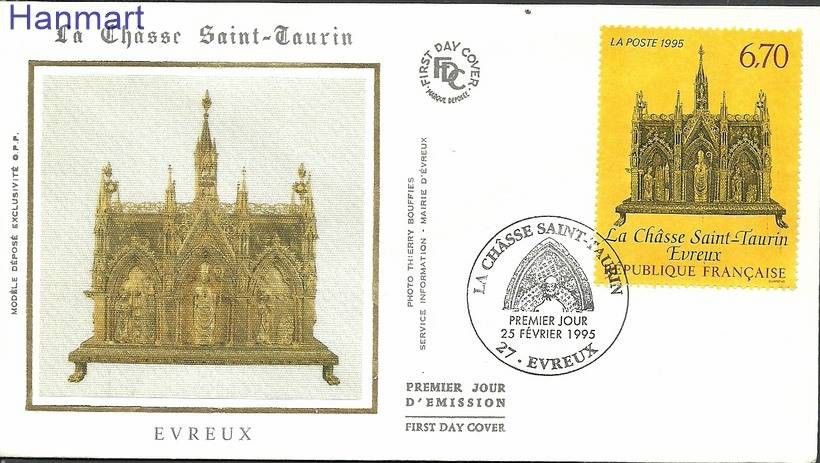Znaczek Francja 1995 Mi S3070 FDC