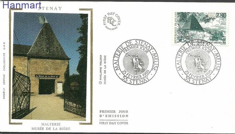 Znaczek Francja 1995 Mi S3071 FDC