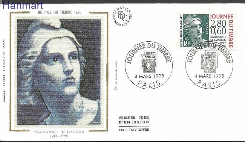 Znaczek Francja 1995 Mi S3077 FDC